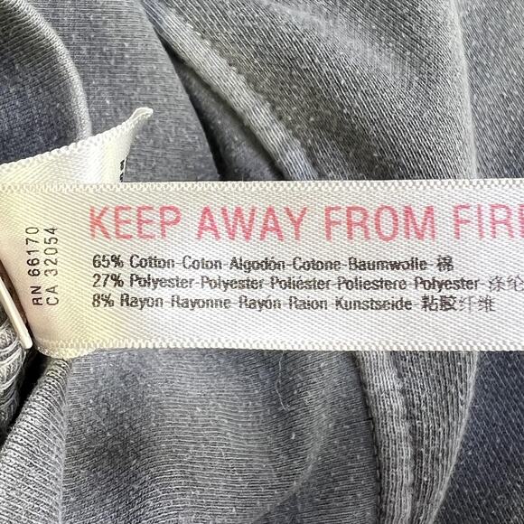 Free People Movement Sweatshirt Womens Small Gray Crewneck Pullover Pocket Cozy - Picture 8 of 11